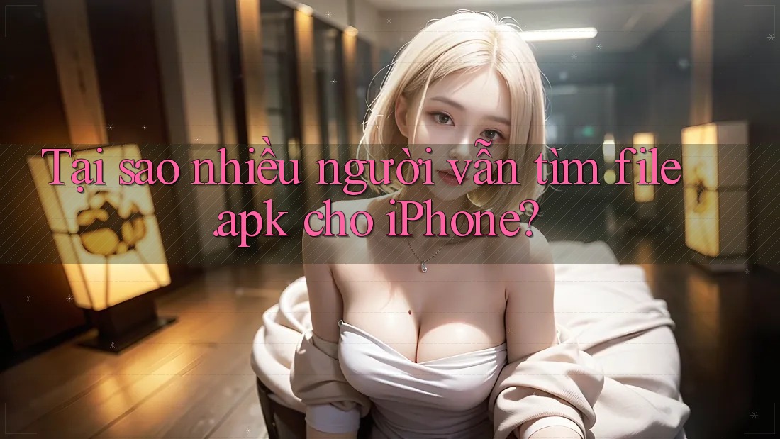 Tại sao nhiều người vẫn tìm file. apk cho iPhone?