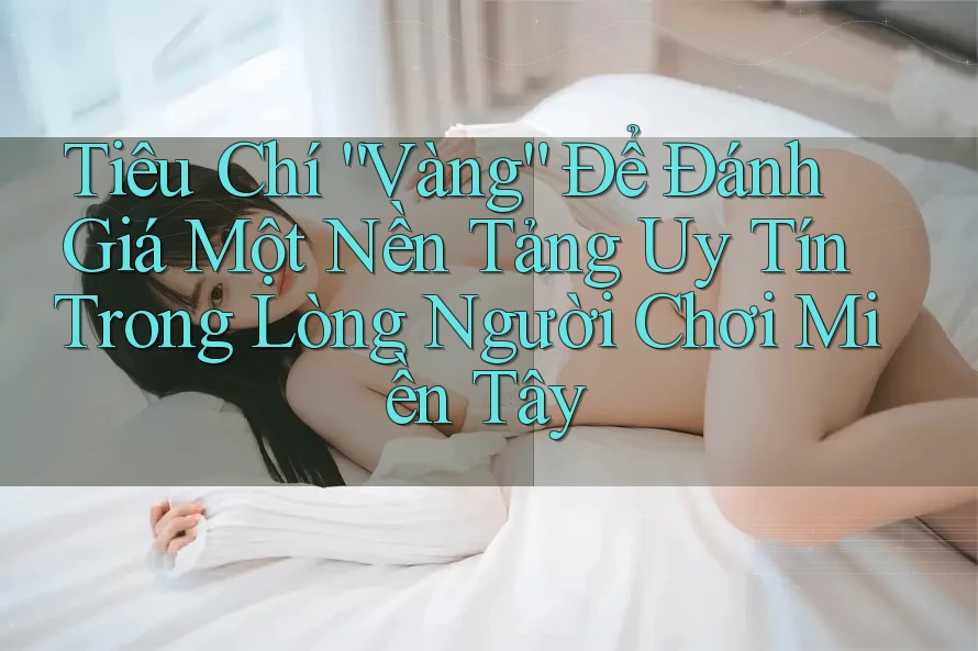 Tiêu Chí “Vàng” Để Đánh Giá Một Nền Tảng Uy Tín Trong Lòng Người Chơi Miền Tây