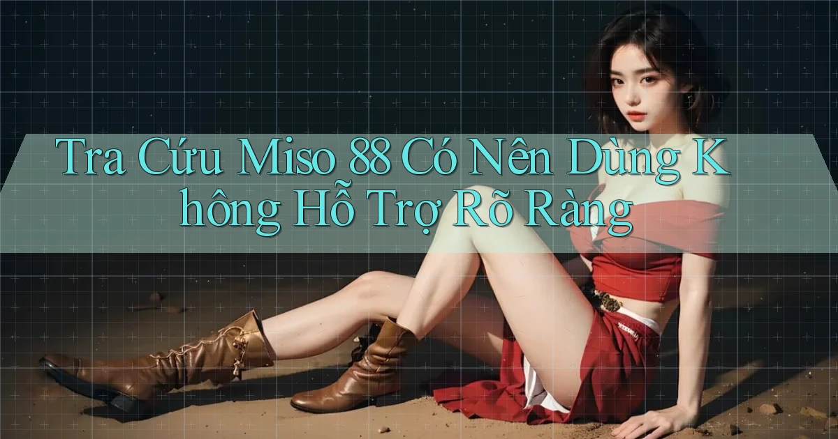 tra cứu miso 88 có nên dùng không hỗ trợ rõ ràng