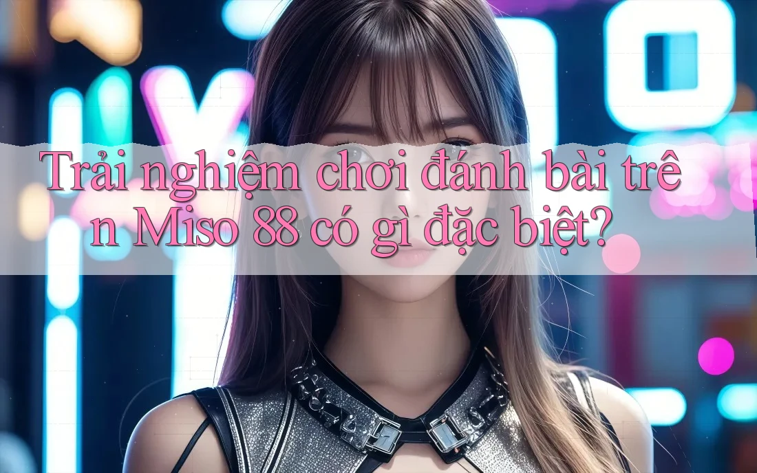 Trải nghiệm chơi đánh bài trên Miso 88 có gì đặc biệt?